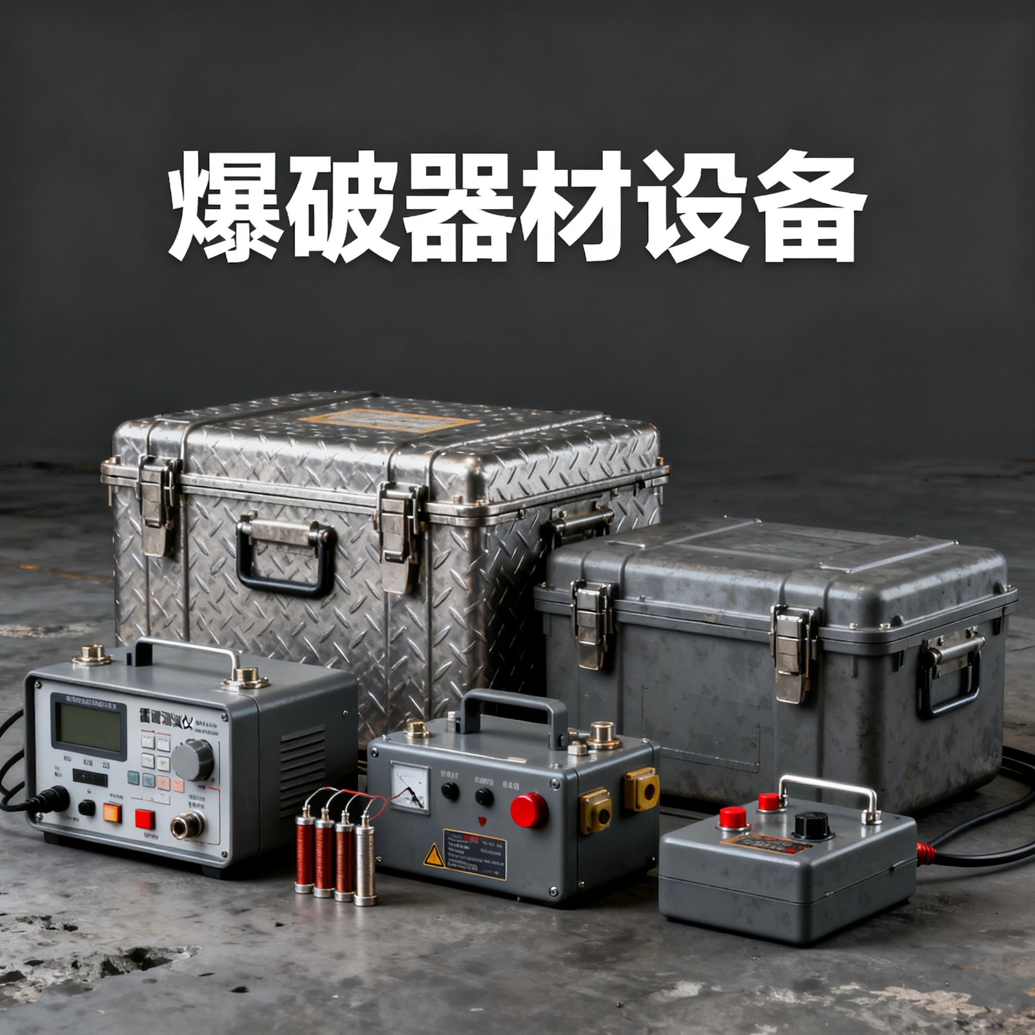 山根镇爆破工程师的“兵器库”：常用器材一册通